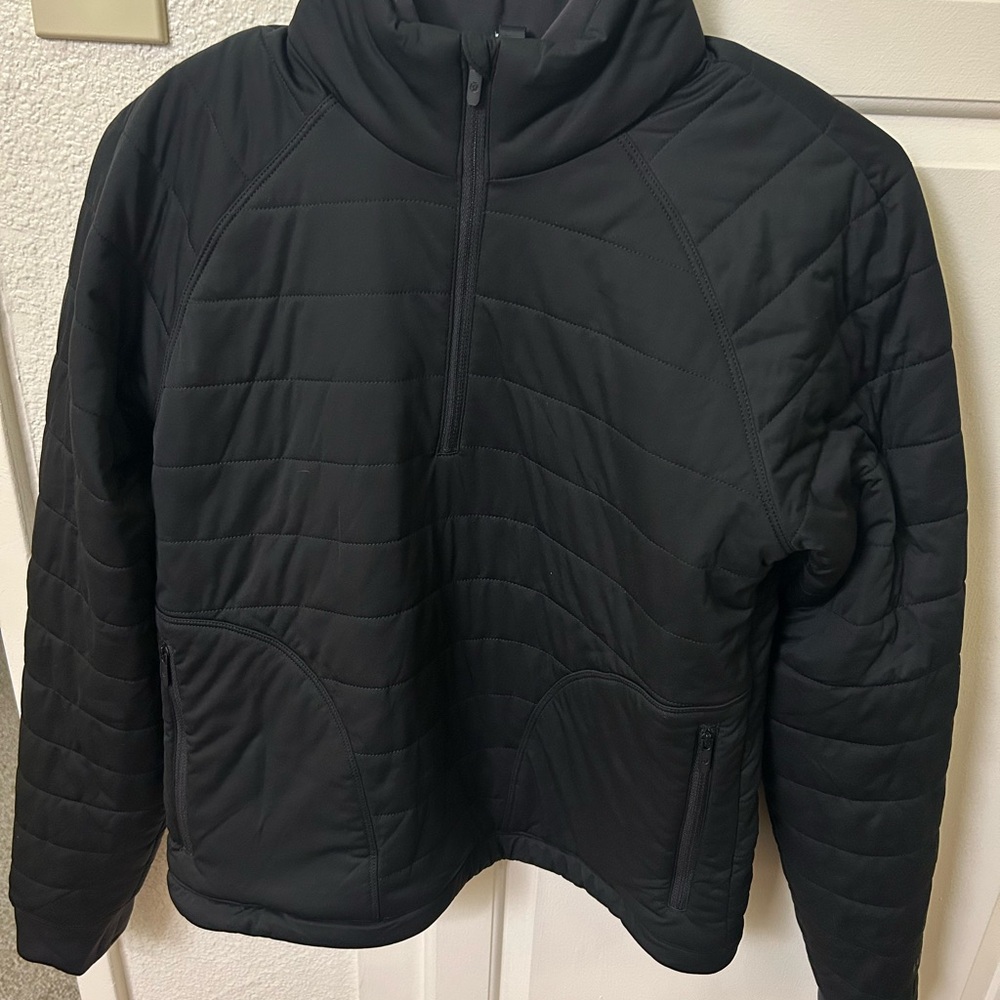 Lululemon Dynamic Movement 1/2 Zip in Black size 6